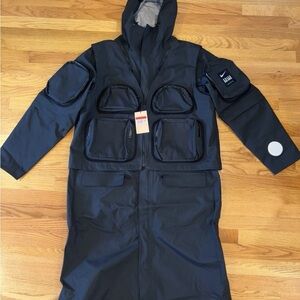 Nikelab x Undercover Chaos 2-in-1 Black Hooded Performance Parka